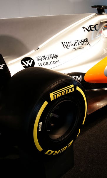 Photos of the new Force India F1 car
